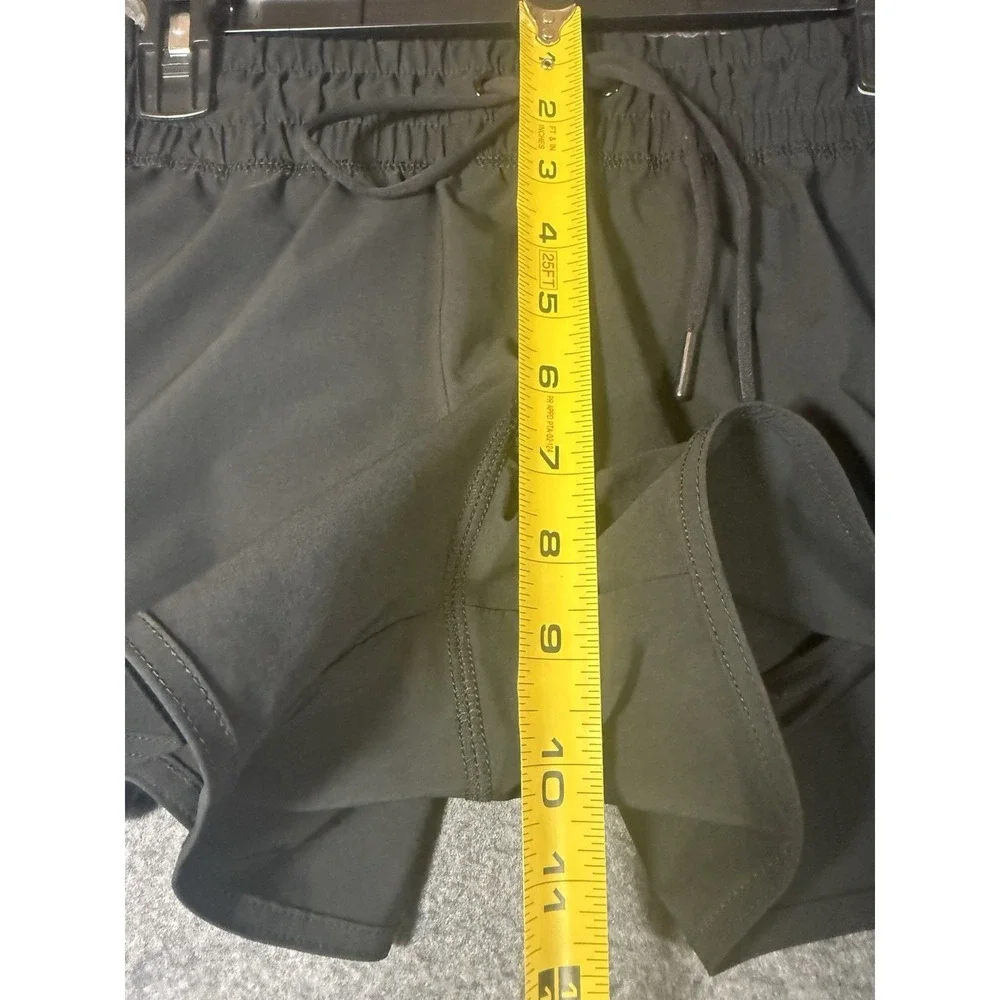 Lands' End Sport Women's Black Athletic Running Shorts Size 4